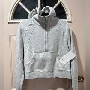 New Scuba Oversized
Half-Zip Hoodie